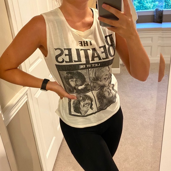 Wet Seal Tops - Wet Seal Beatles Tank Top